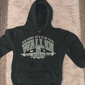 Wallen Men's Charcoal Hoodie